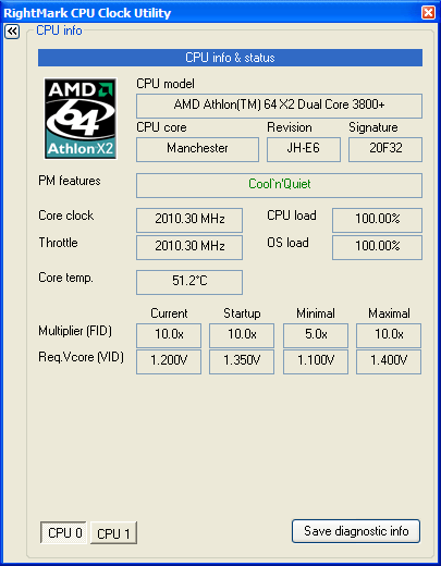 clock modulation quick cpu